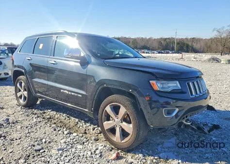 2014 Jeep Grand Cherokee Overland z USA, uszkodzony, nr VIN 1C4RJECG9EC453579